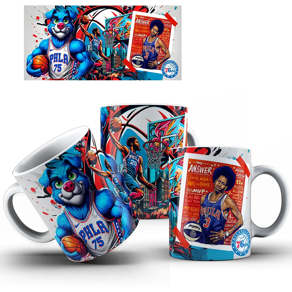 22 Artes para Caneca Basquete NBA Arquivo em Jpg 1