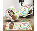 20 Artes para Caneca Santinhos Religião Arquivo em Jpg