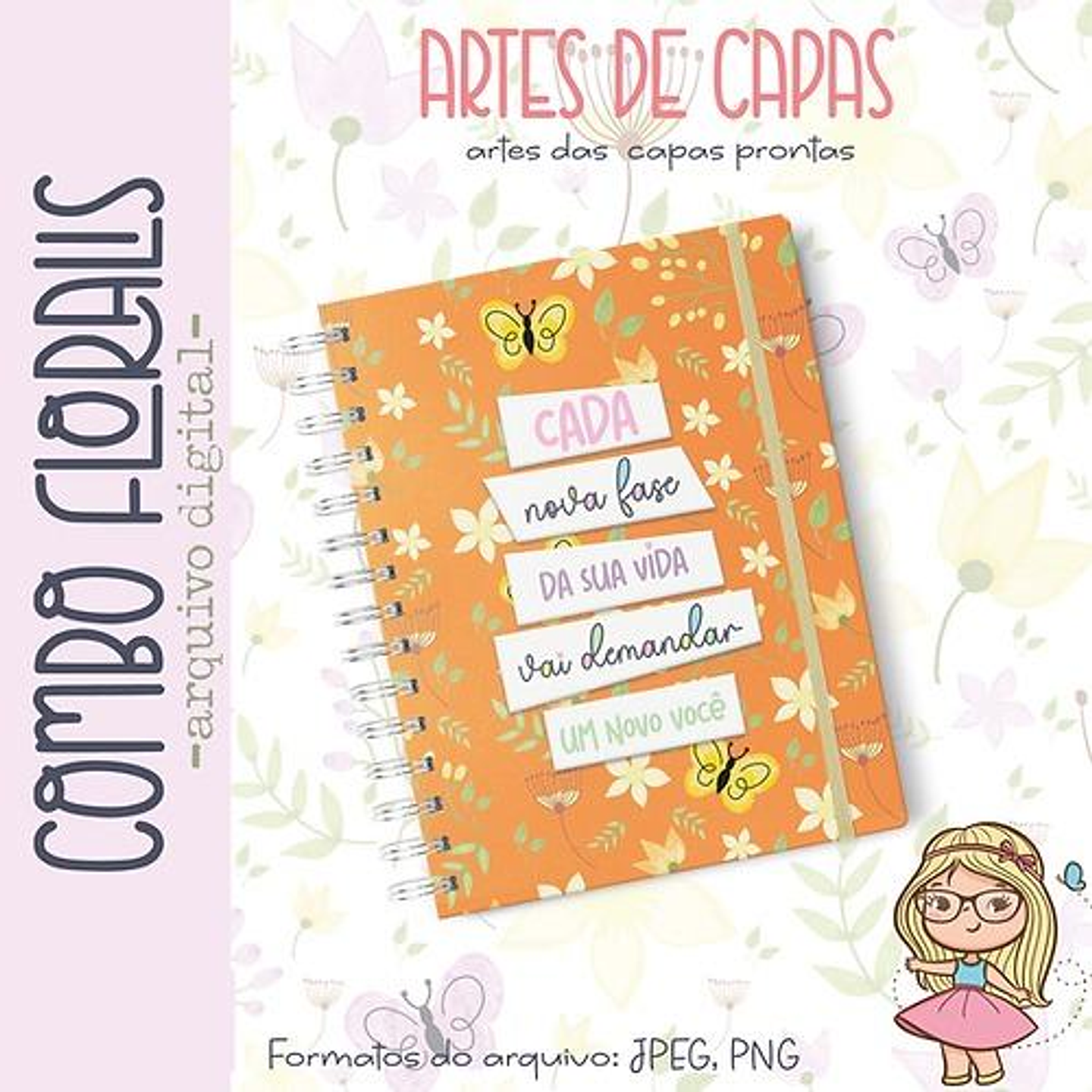 Arquivo para Agendas Capas Florais em Jpg 7