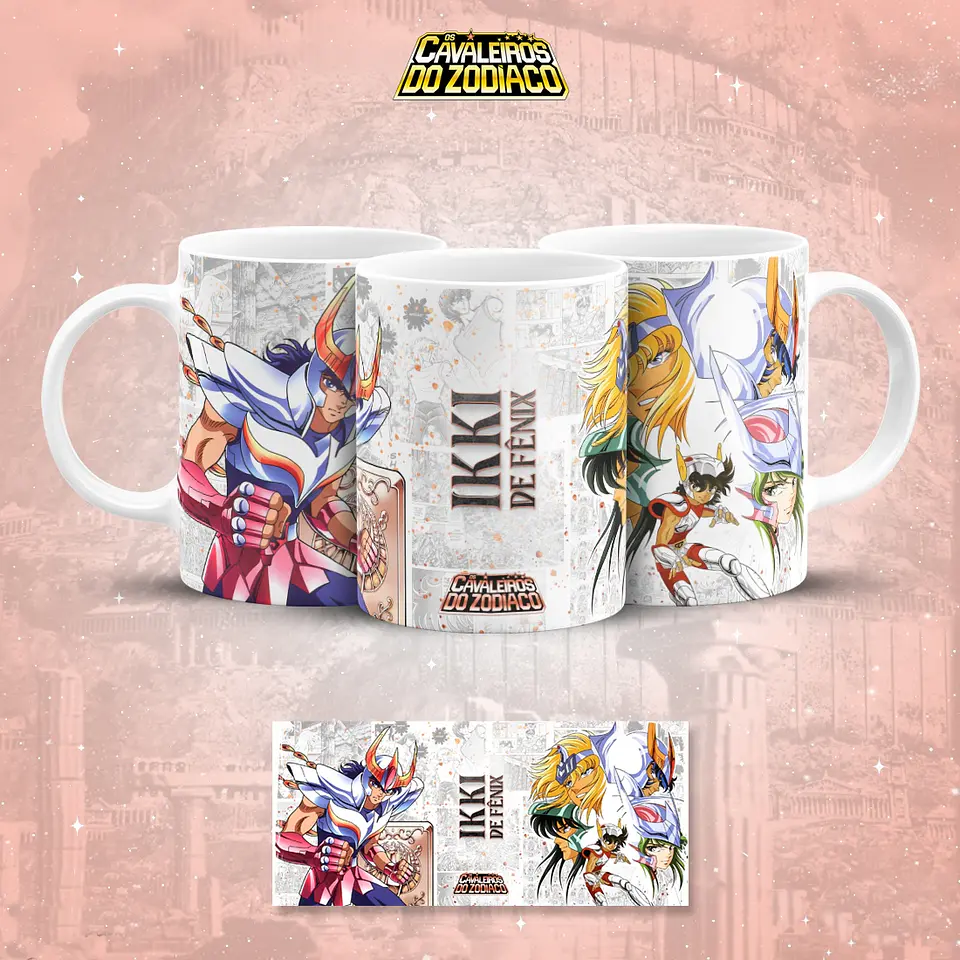 18 Artes para Caneca Cavaleiros do Zodiaco Arquivo em Jpg 10