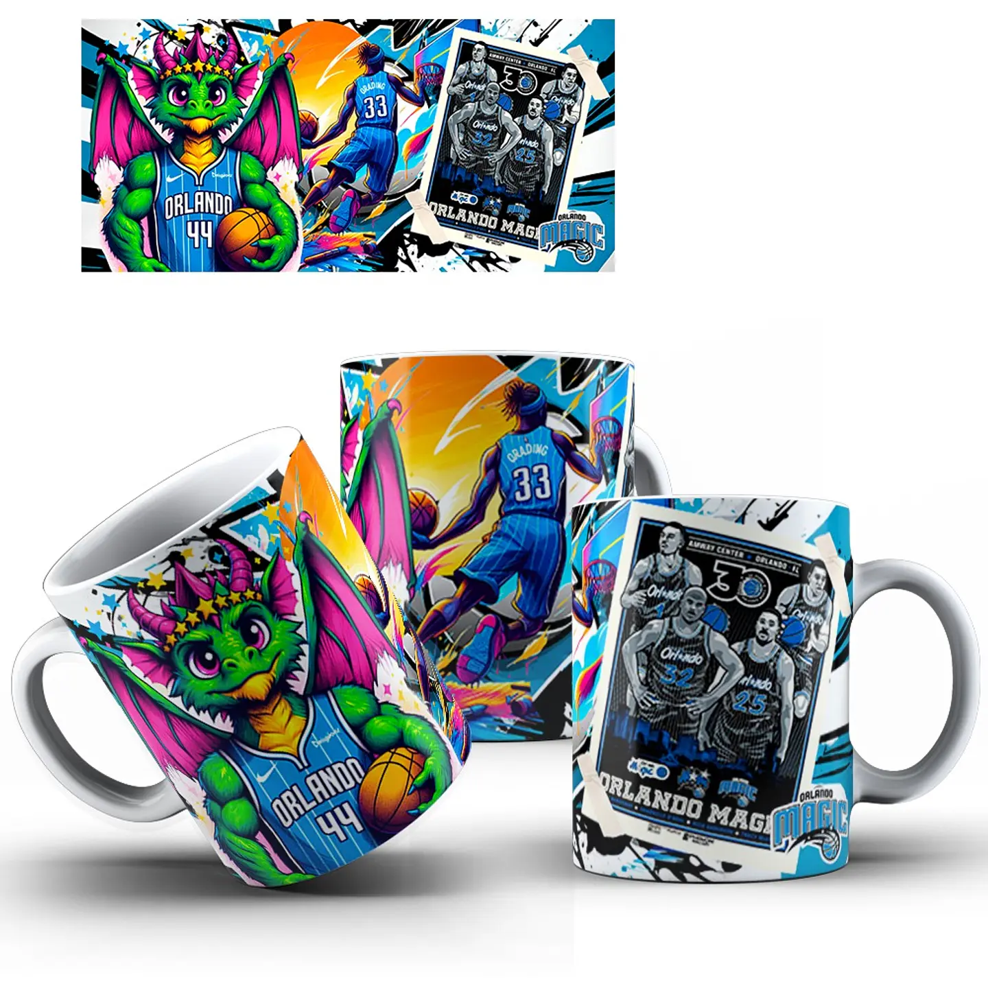 22 Artes para Caneca Basquete NBA Arquivo em Jpg 5