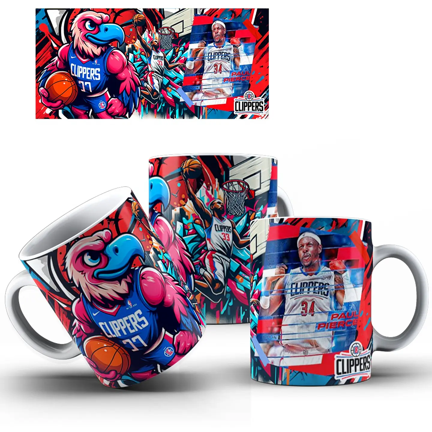 22 Artes para Caneca Basquete NBA Arquivo em Jpg 6