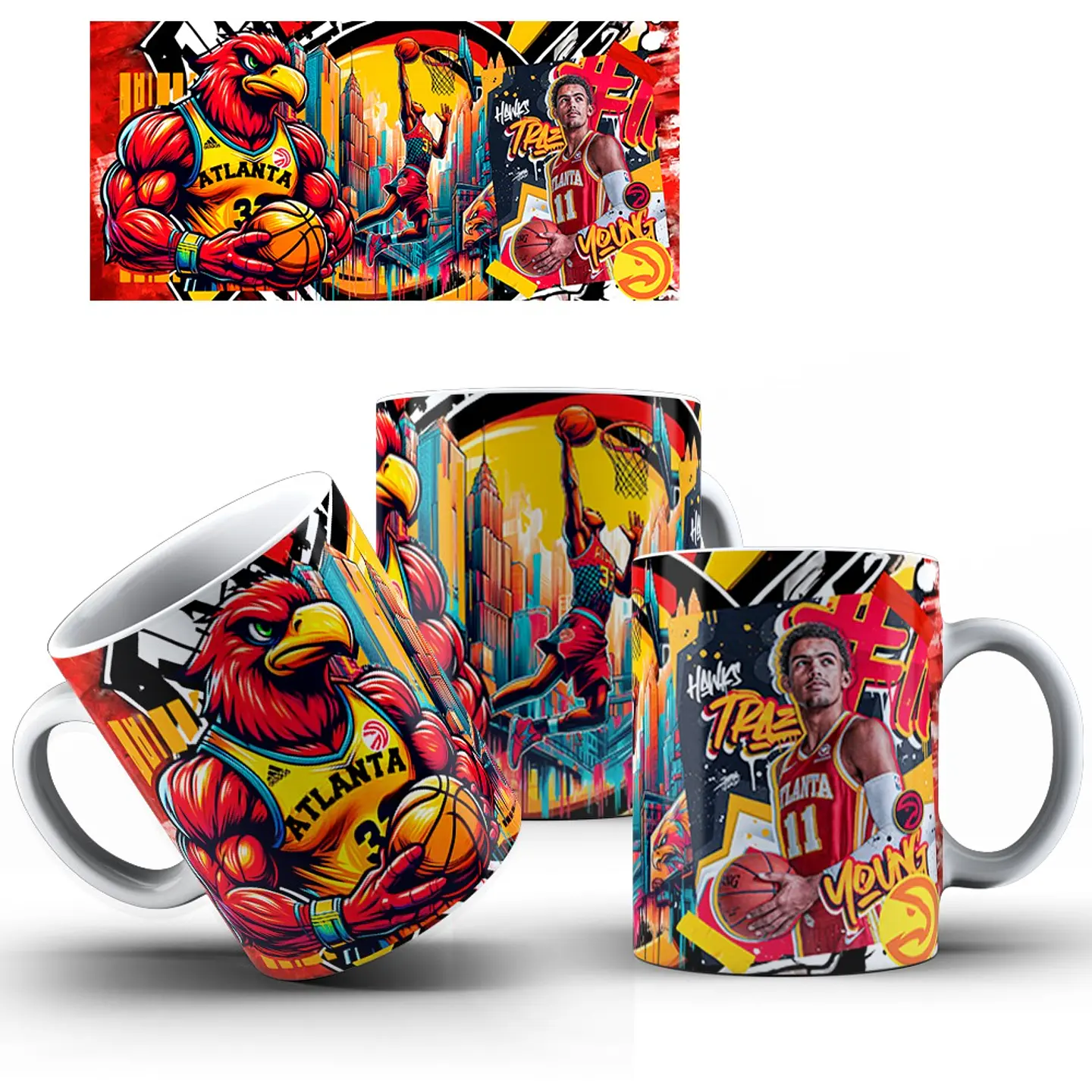 22 Artes para Caneca Basquete NBA Arquivo em Jpg 13