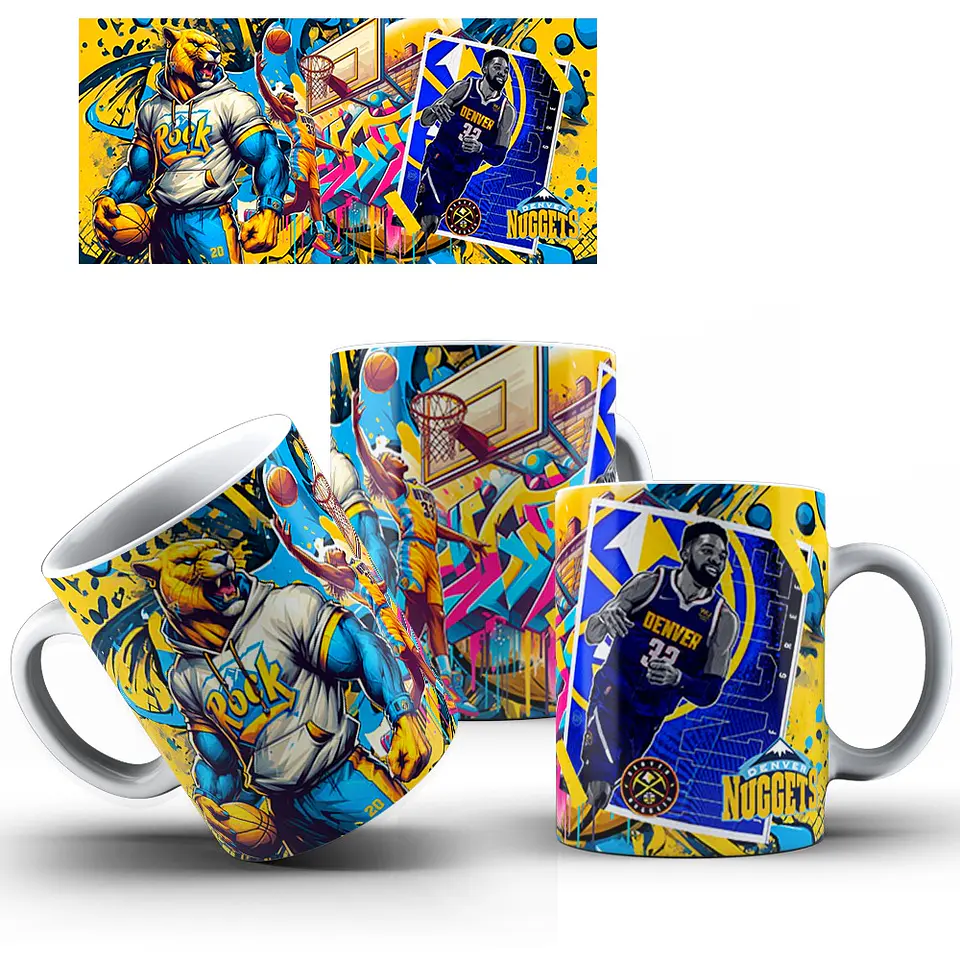 22 Artes para Caneca Basquete NBA Arquivo em Jpg 22