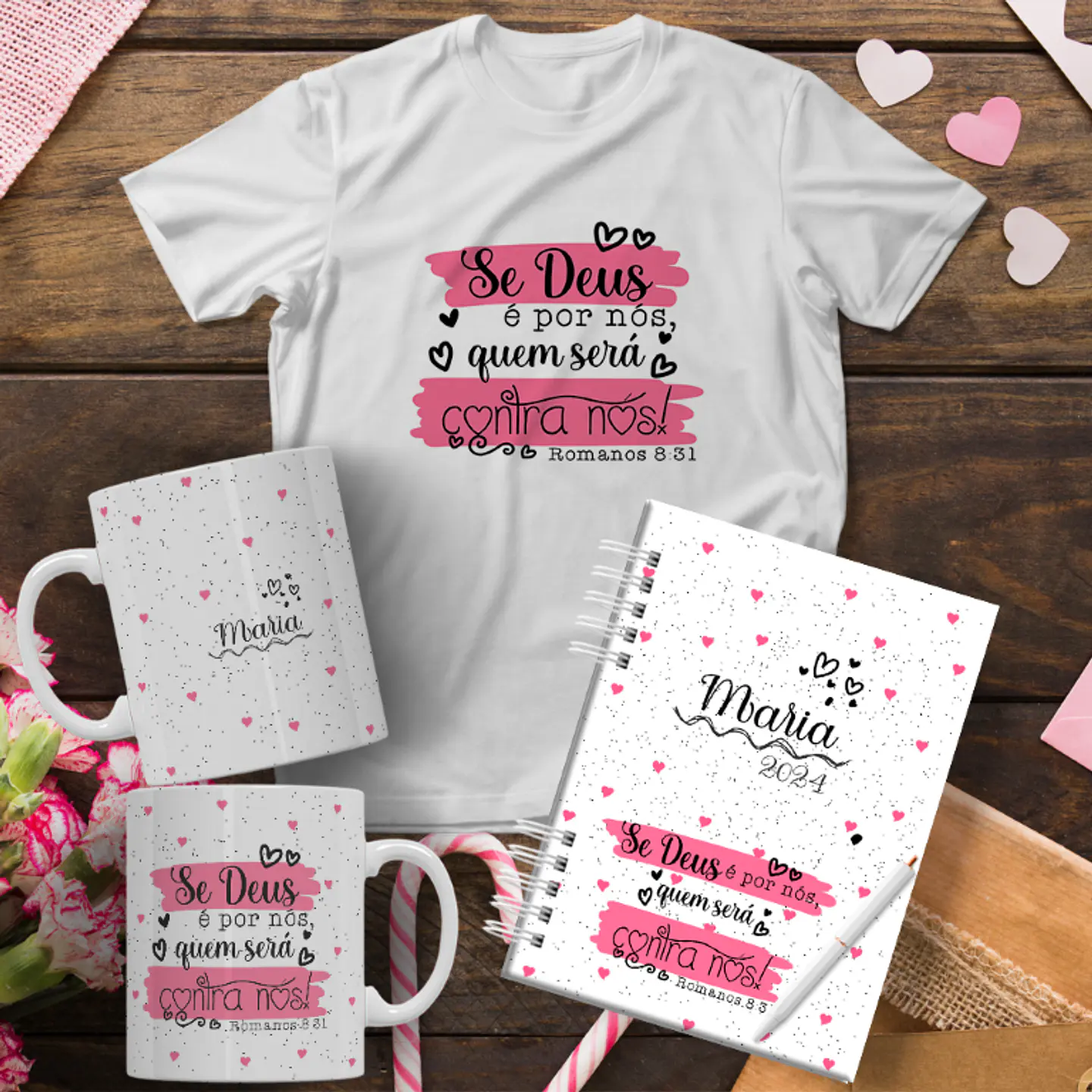 Arquivo para Capa Agendas, Caneca e Camisa Frases Versiculos Arquivo Editável  5