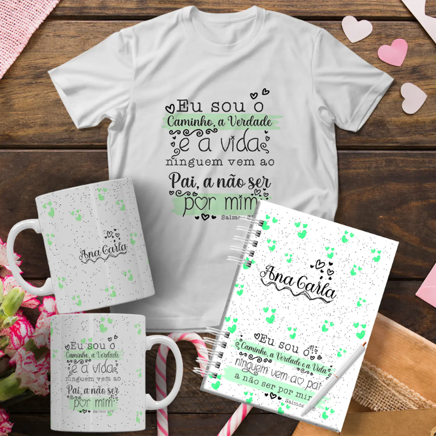Arquivo para Capa Agendas, Caneca e Camisa Frases Versiculos Arquivo Editável  9