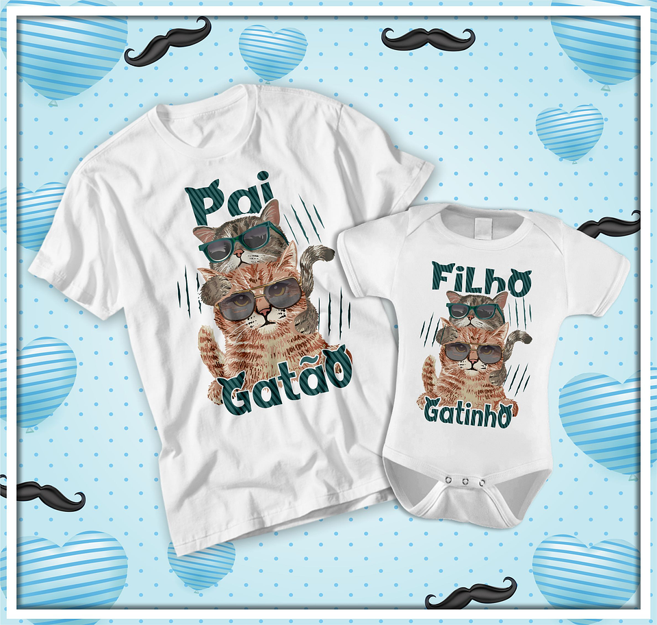 27 Artes para Camisa Tal pai Tal Filho Dia dos Pais Arquivo em Jpg 12