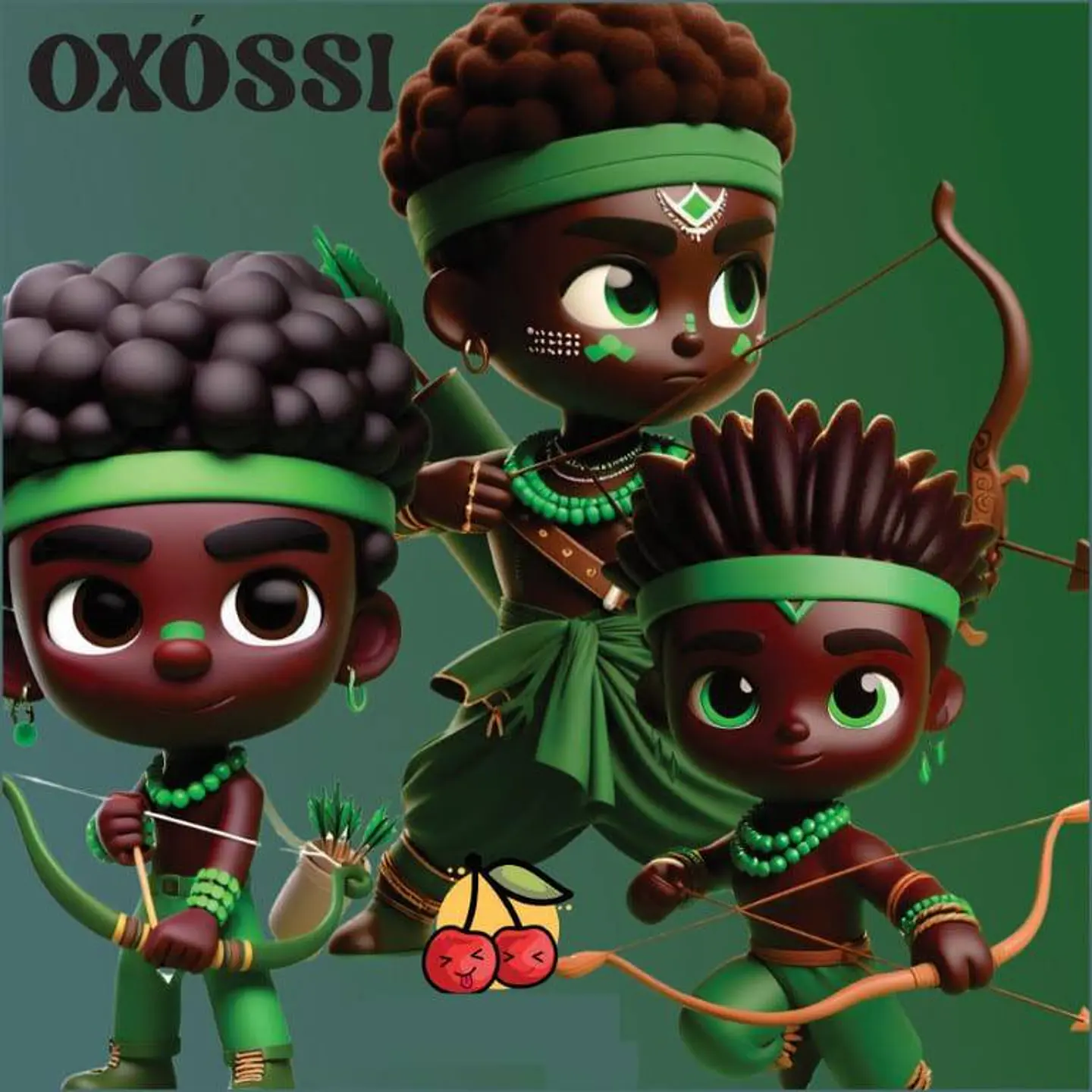 Kit Digital Mascotinhas Orixás Afro Axé em Png 7