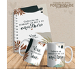 Arquivo para Capa Agendas e Caneca Positividade Arquivo Editável