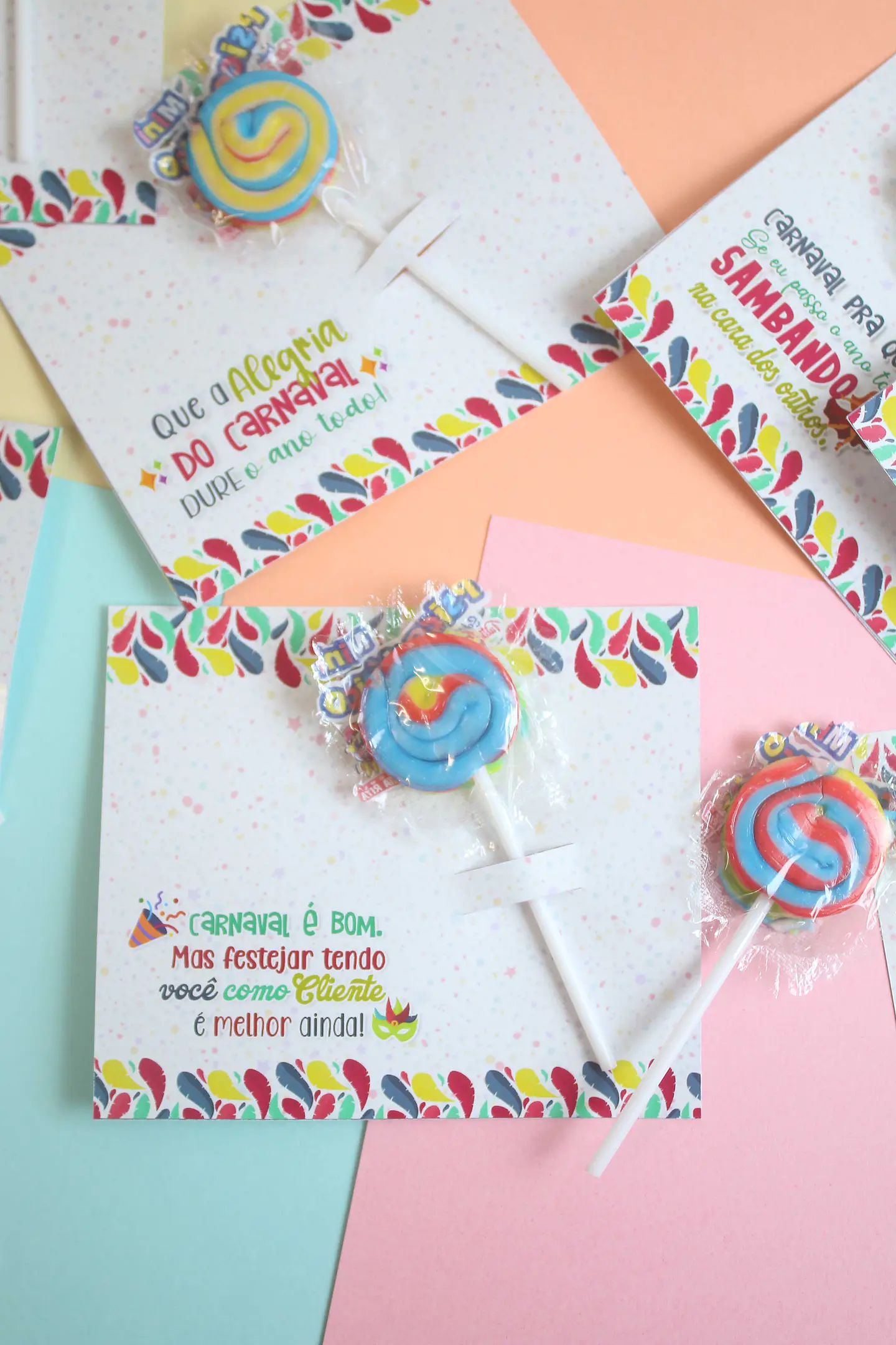 Arte para Pirulito Carnaval em Pdf 6