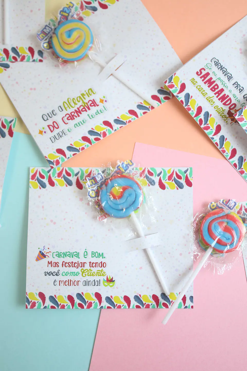 Arte para Pirulito Carnaval em Pdf 6