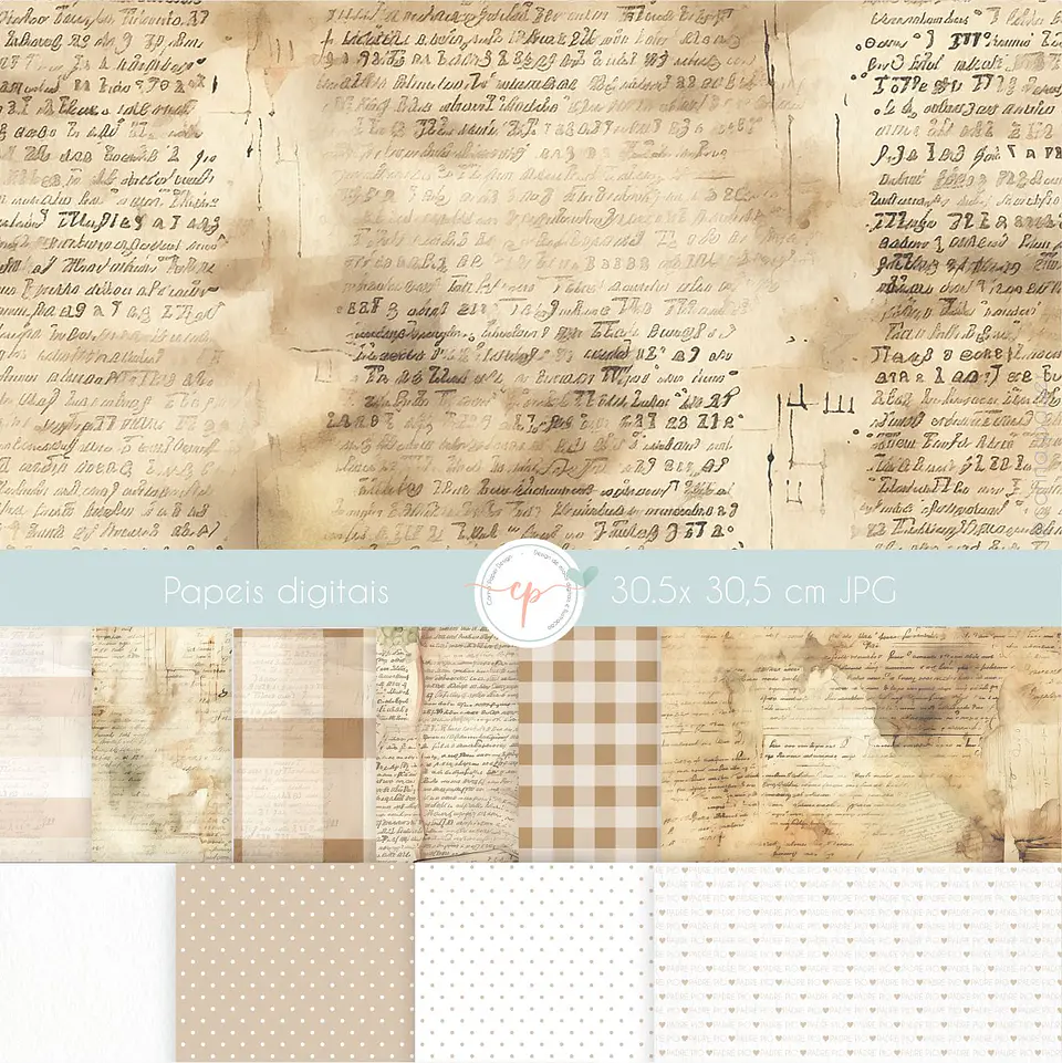 Kit Digital Padre Pio Aquarela em Png  6