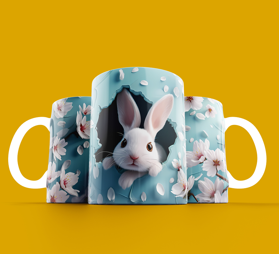 18 Artes para Coelho da Páscoa Arquivo em Jpg 5