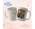 19 Artes para Caneca Aniversário Arquivo Editável