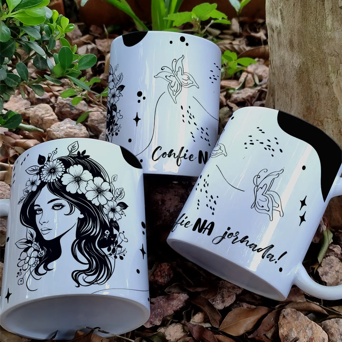 10 Artes para Caneca e Azulejo Dia da Mulher Minimalista Arquivo Editável 11