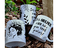 10 Artes para Caneca e Azulejo Dia da Mulher Minimalista Arquivo Editável