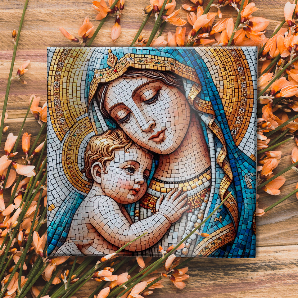 43 Artes para Azulejo Orixás e Santos Católicos Arquivo em Jpg 10