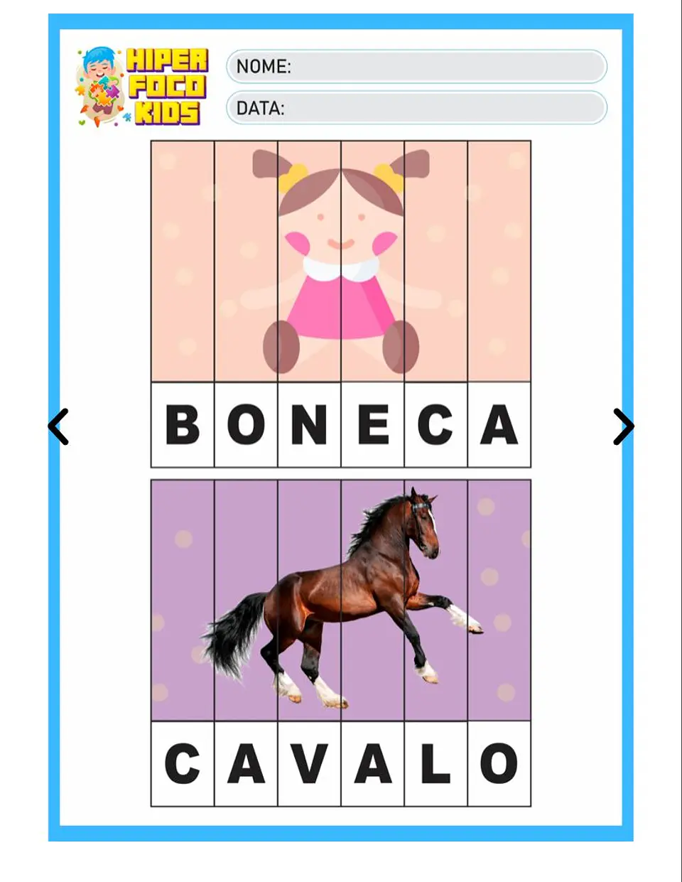 Arquivo Atividades Tarefas de Casa Escola em Pdf  7