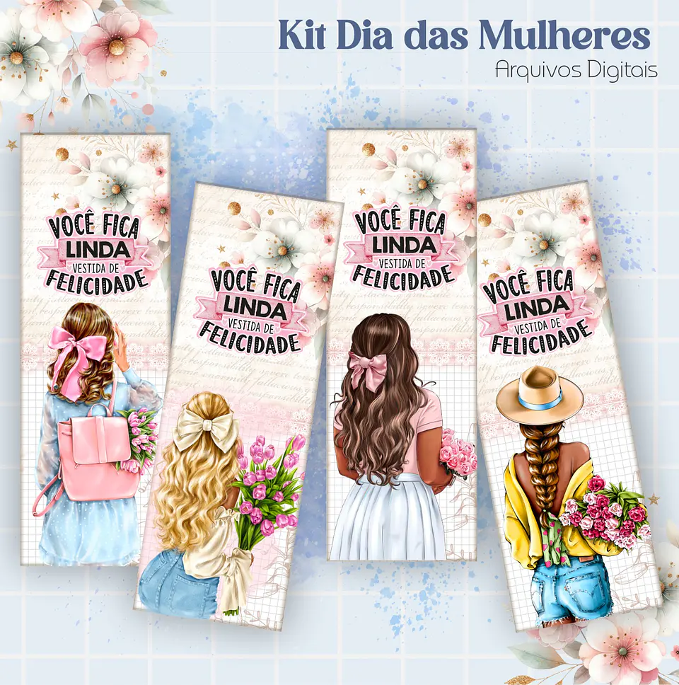 Arquivo para Encadernação e Mimos Dia das Mulheres em Pdf    2