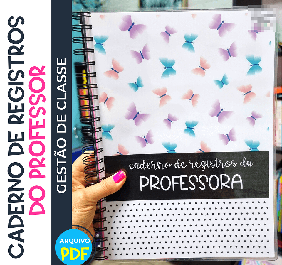 Arquivo Caderno de Registros de Aula Professores em Pdf  5