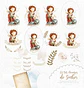 Kit Digital Arcanjos Aquarela Arquivos em Png   - Thumbnail 2