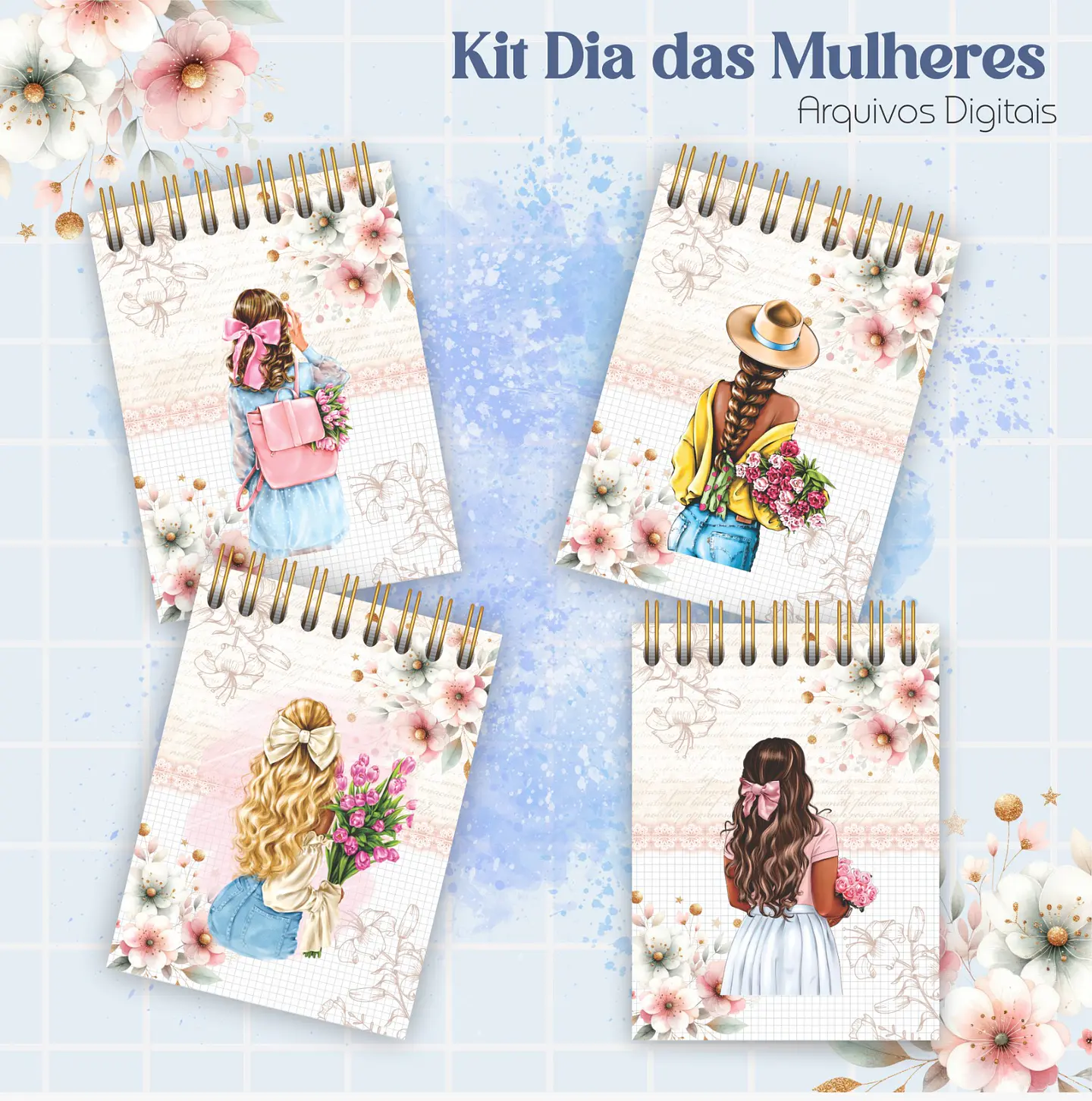 Arquivo para Encadernação e Mimos Dia das Mulheres em Pdf    5