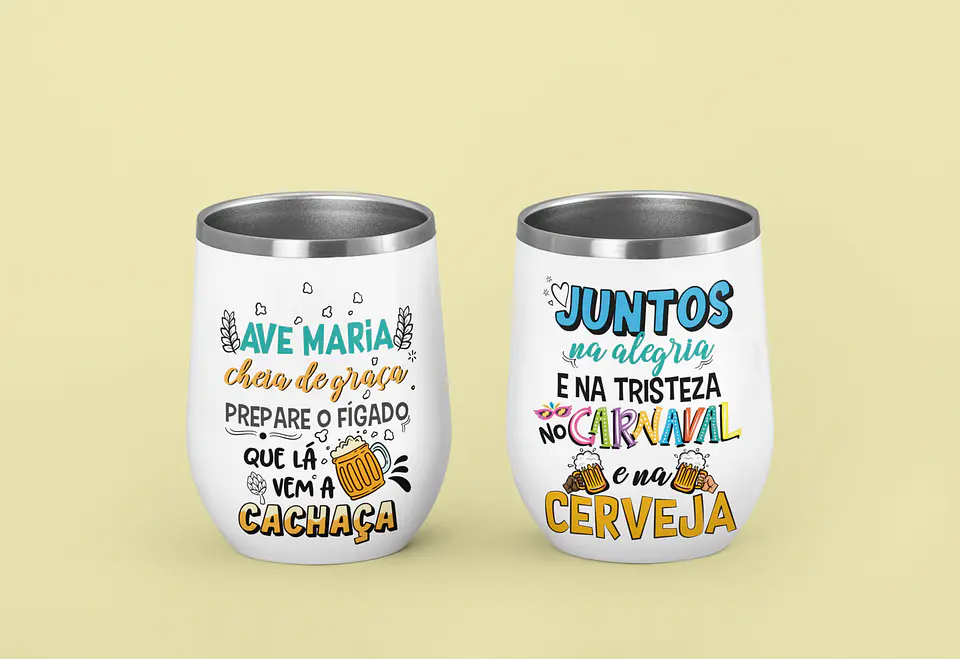 Kit Digital Frases Carnaval Arquivos em Png  2