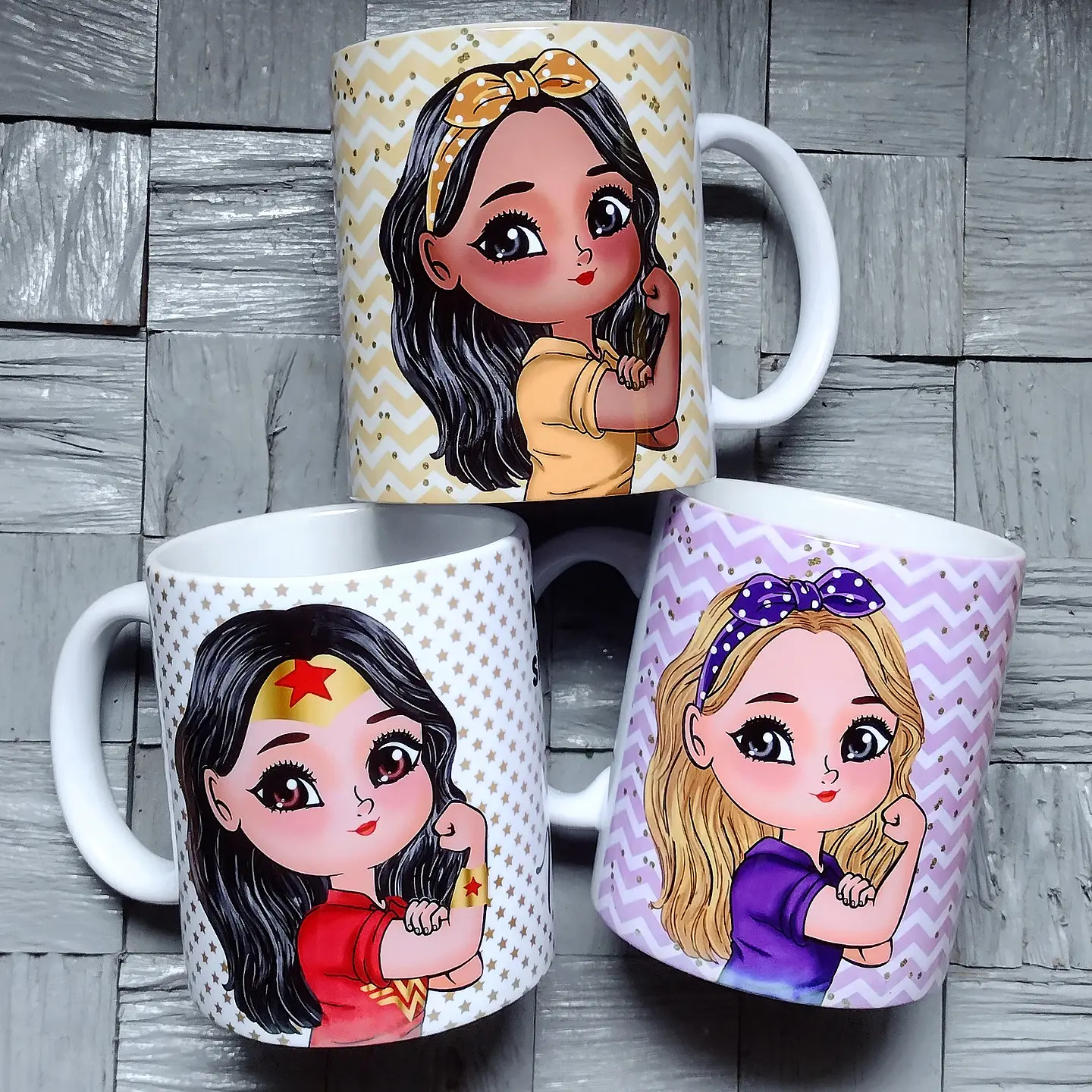 134 Artes para Caneca Dia das Mulheres Arquivo em Jpg  21