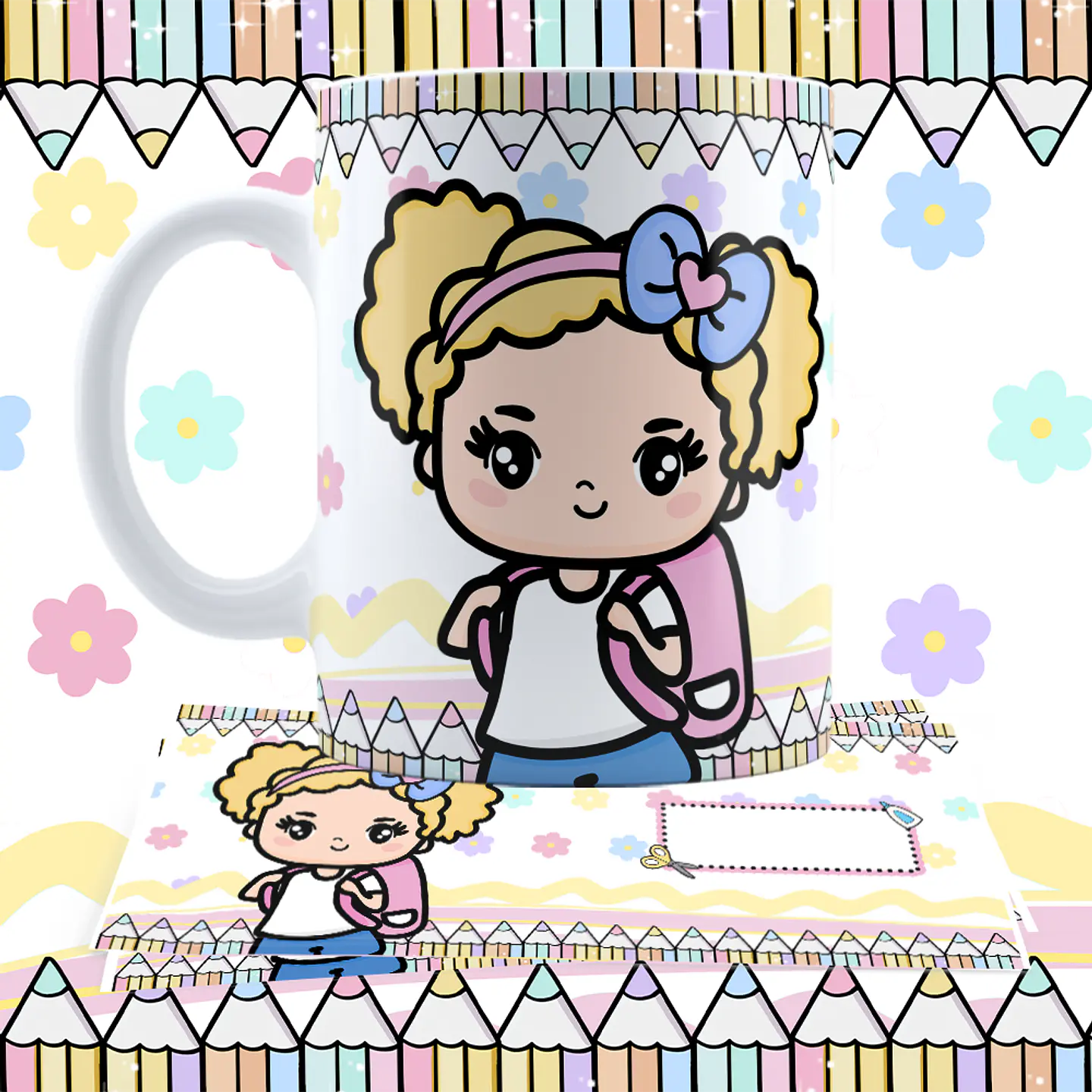 Kit Digital Menininhas Fofas Volta as Aulas Arquivos em Png  10