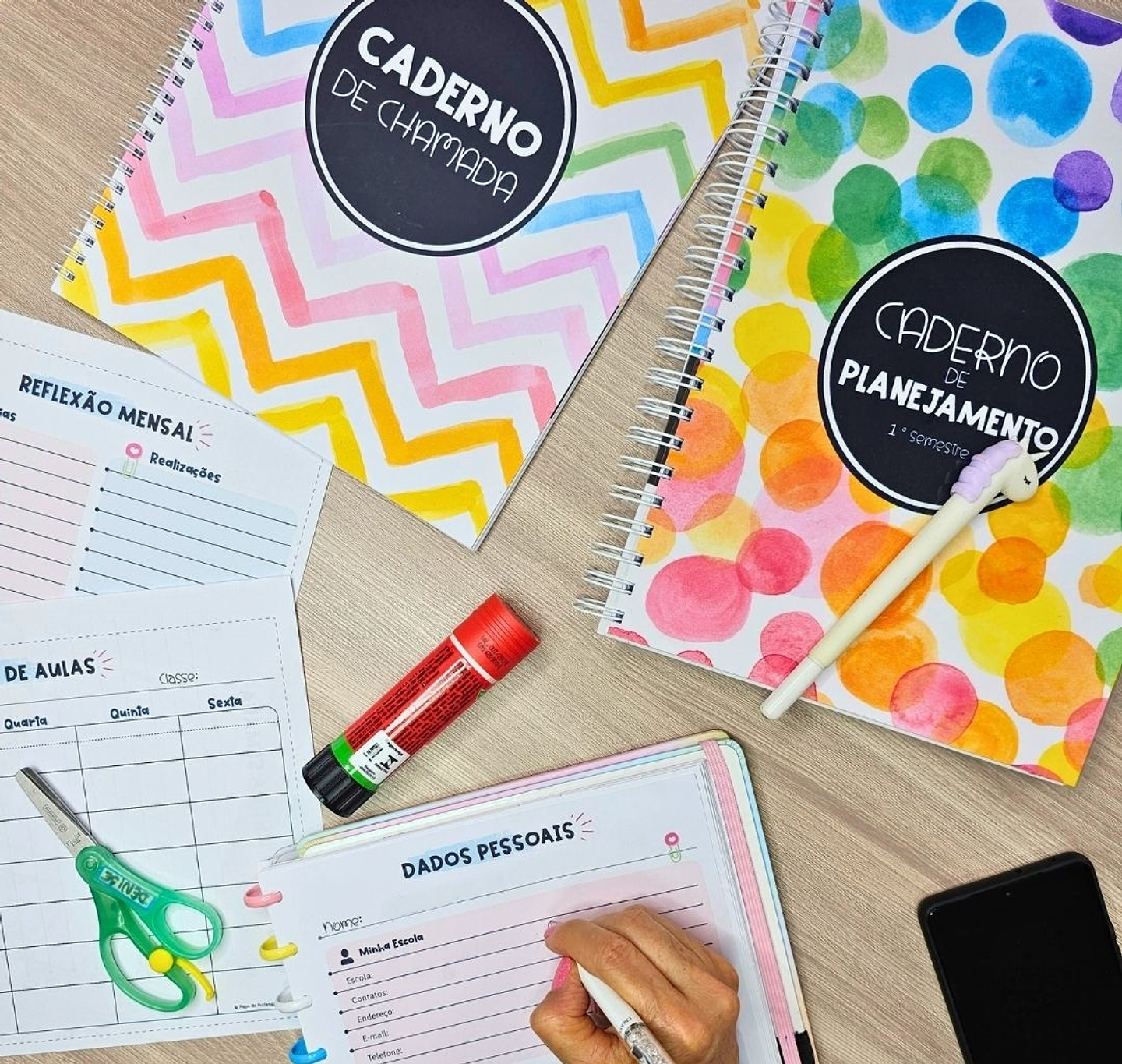 Arquivo Planner Anotações Professores em Pdf 5