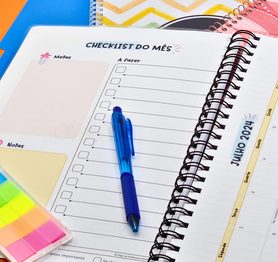 Arquivo Planner Anotações Professores em Pdf 7