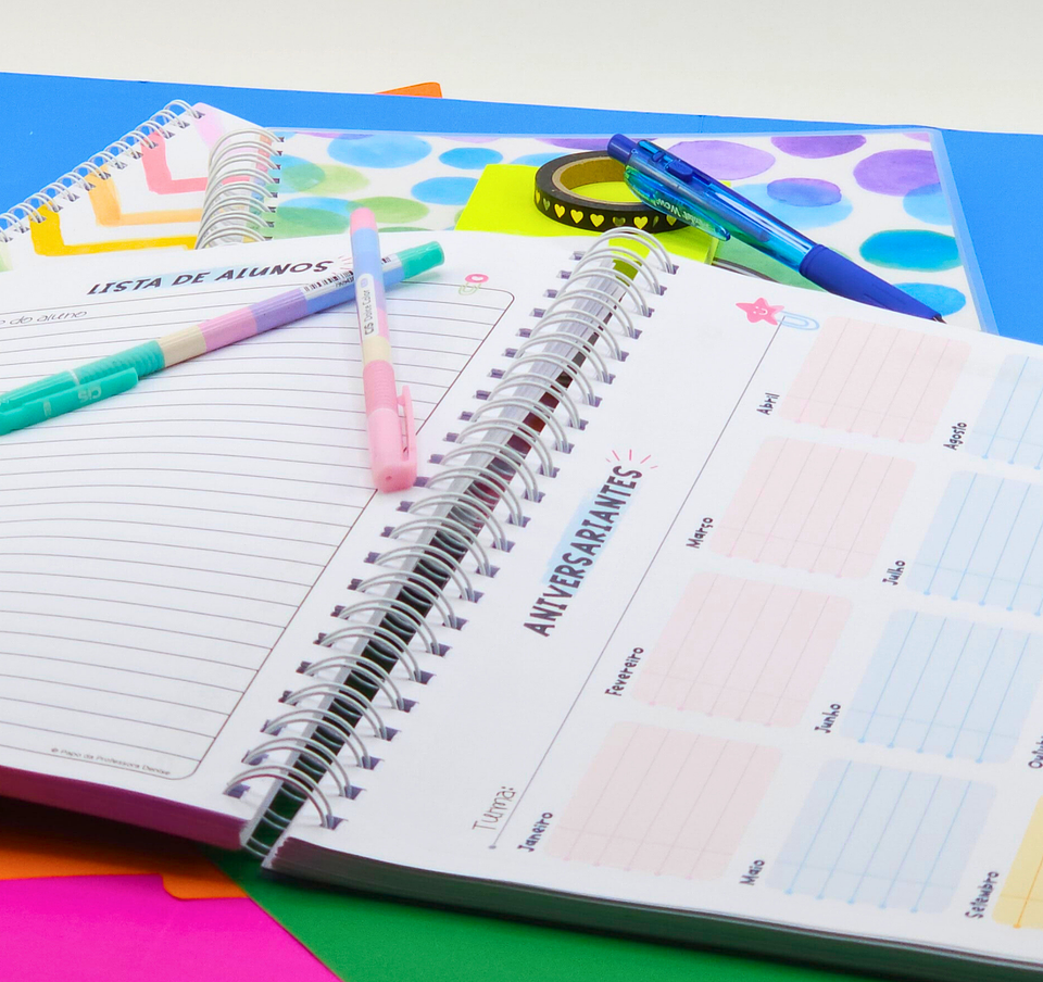 Arquivo Planner Anotações Professores em Pdf 9
