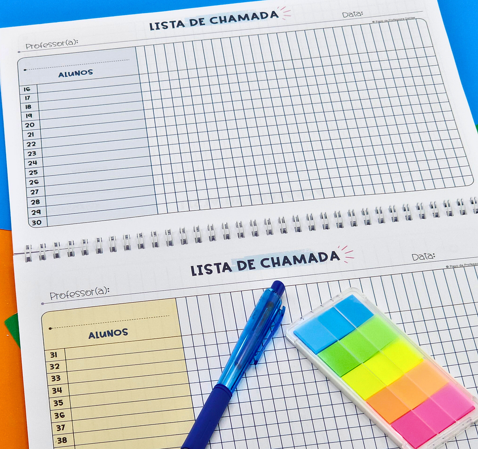 Arquivo Planner Anotações Professores em Pdf 10