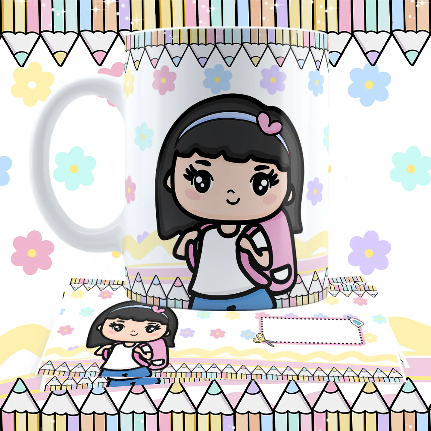 Kit Digital Menininhas Fofas Volta as Aulas Arquivos em Png  26