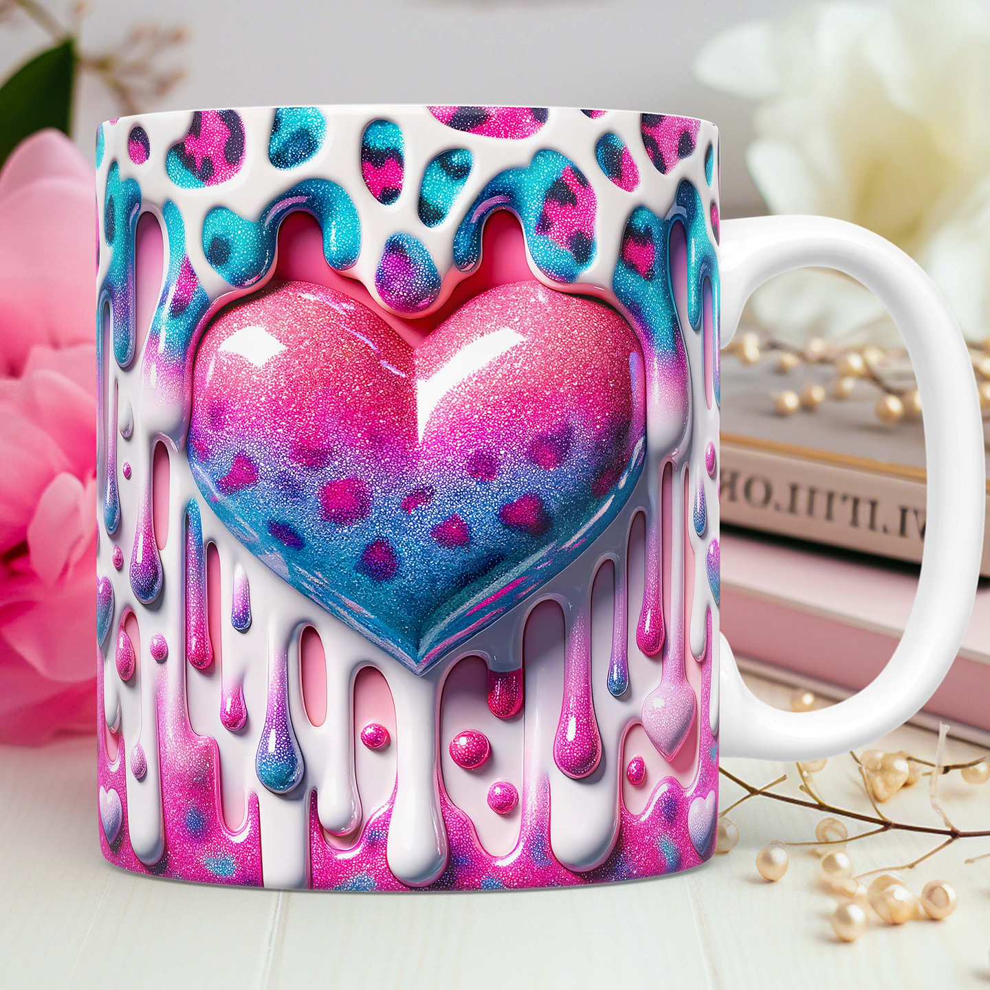 30 Artes para Caneca Dia dos Namorados 3D Arquivos Png 4