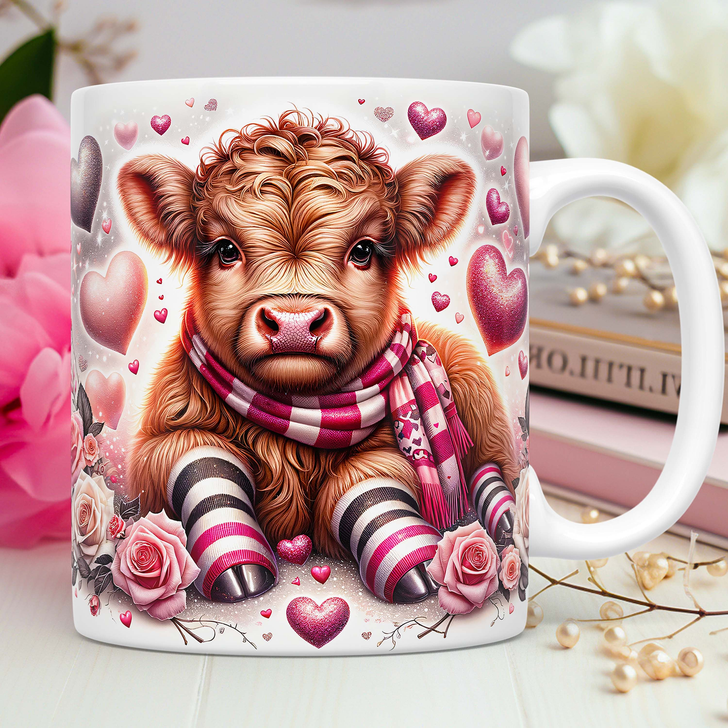 30 Artes para Caneca Dia dos Namorados 3D Vaquinha Love Arquivos Png 2