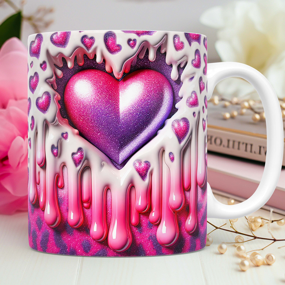 30 Artes para Caneca Dia dos Namorados 3D Arquivos Png 6