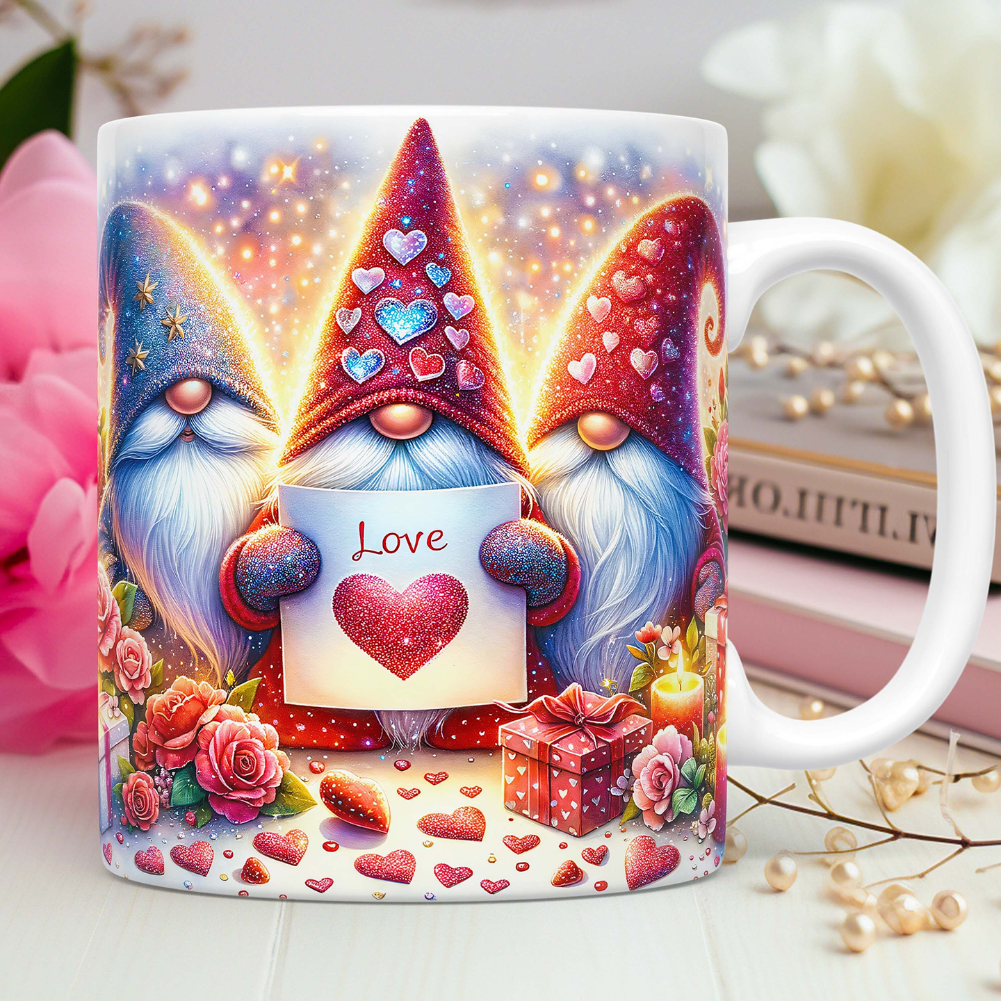 30 Artes para Caneca Dia dos Namorados 3D Gnomos 2.0 3d Arquivos Png 2