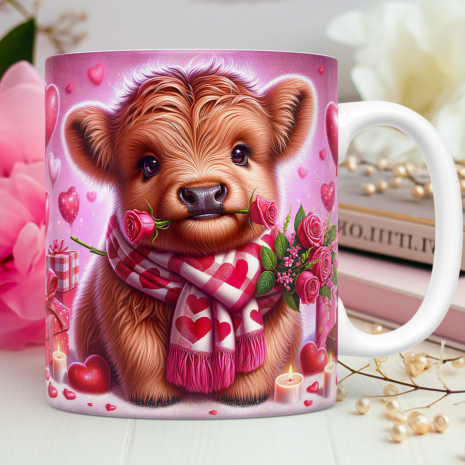 30 Artes para Caneca Dia dos Namorados 3D Vaquinha Love Arquivos Png 7