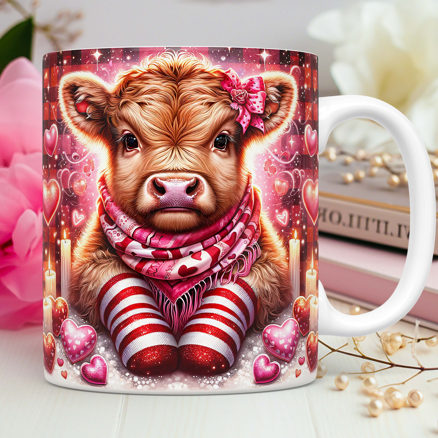 30 Artes para Caneca Dia dos Namorados 3D Vaquinha Love Arquivos Png 8
