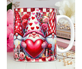 30 Artes para Caneca Dia dos Namorados 3D Gnomos 2.0 3d Arquivos Png