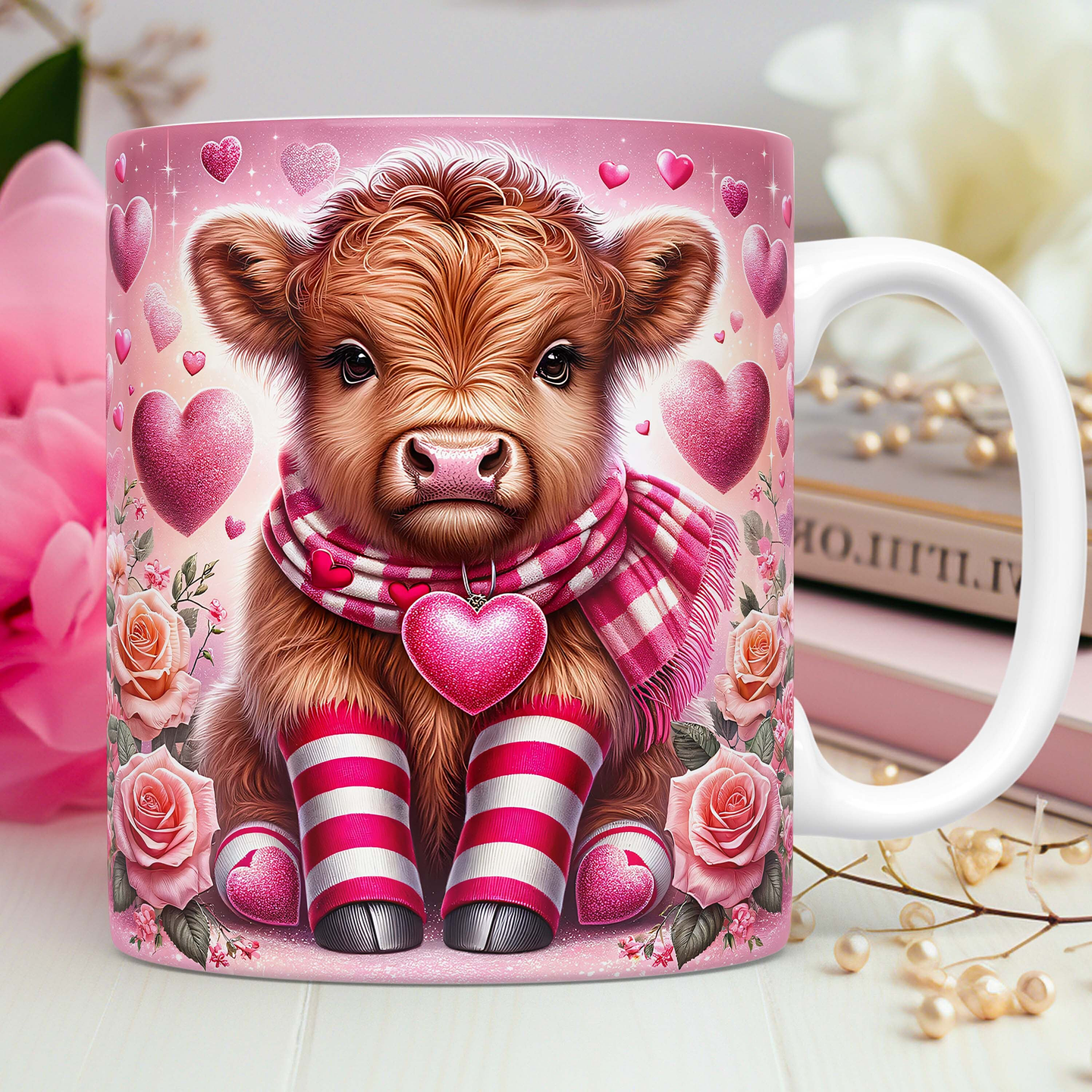 30 Artes para Caneca Dia dos Namorados 3D Vaquinha Love Arquivos Png 9