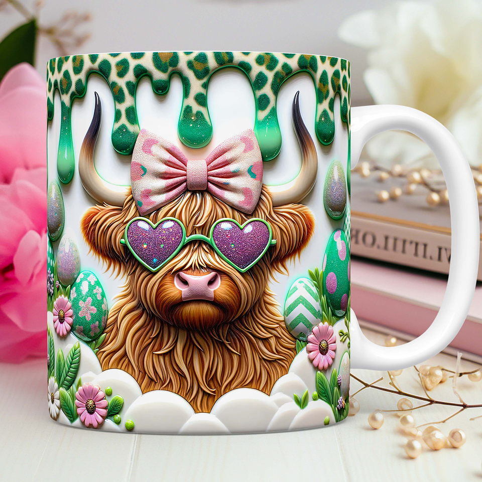 10 Artes Caneca Vaquinhas Páscoa 3d Arquivos Png 8