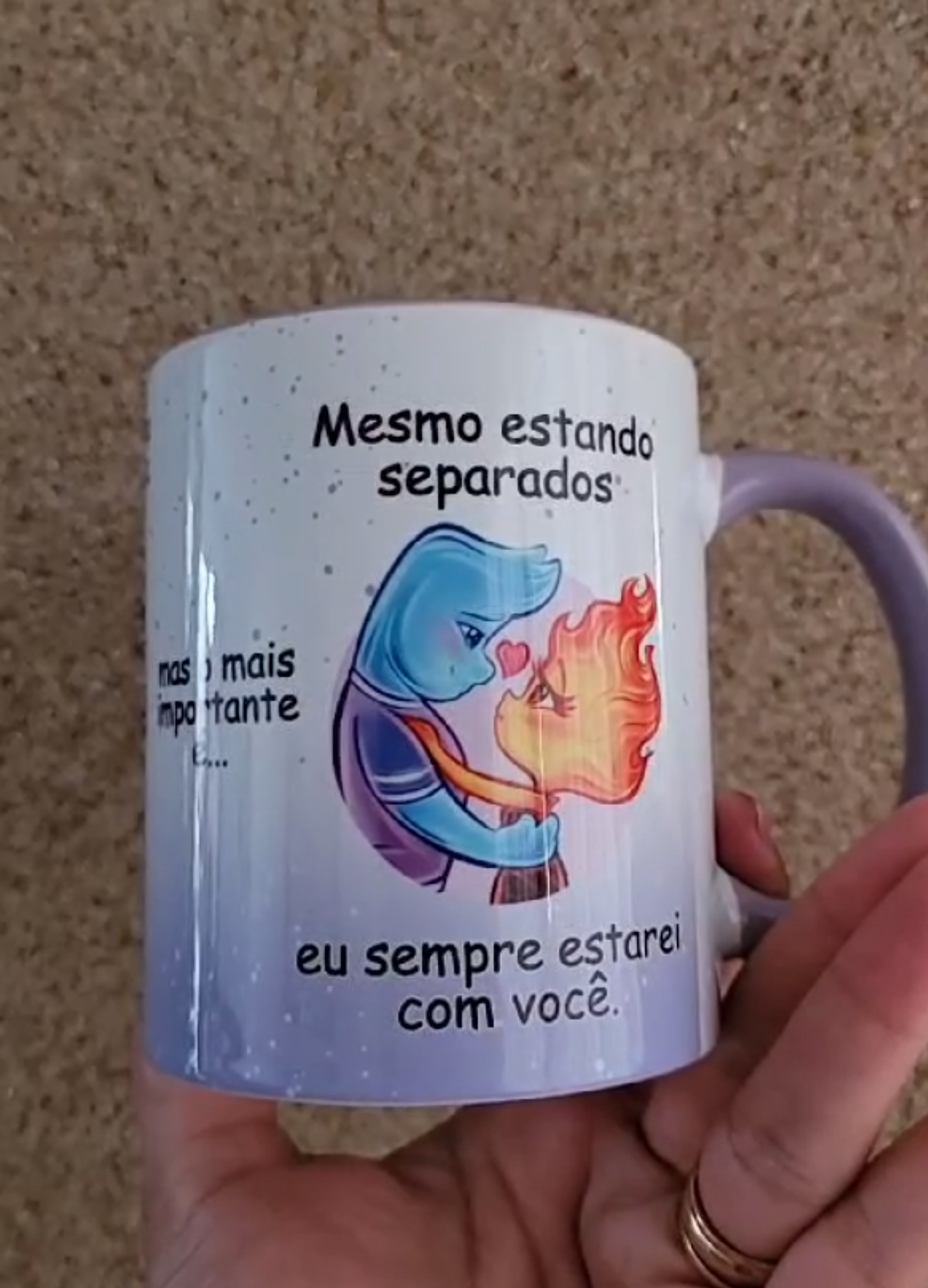 4 Artes Caneca Se Houver o amanhã em que não estejamos juntos - Filme Elementos Arquivo Editável 5