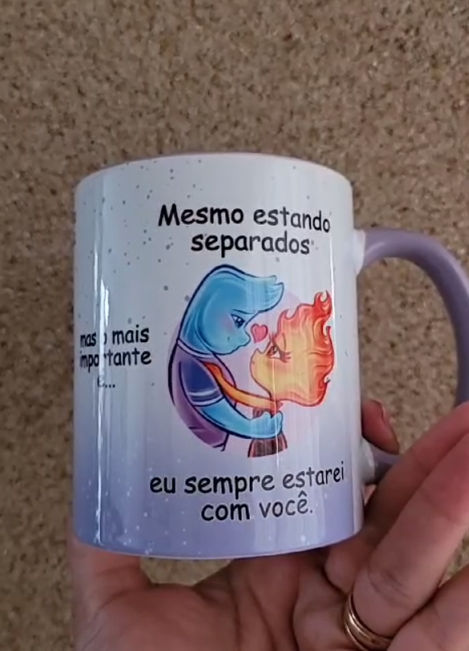4 Artes Caneca Se Houver o amanhã em que não estejamos juntos - Filme Elementos Arquivo Editável 5