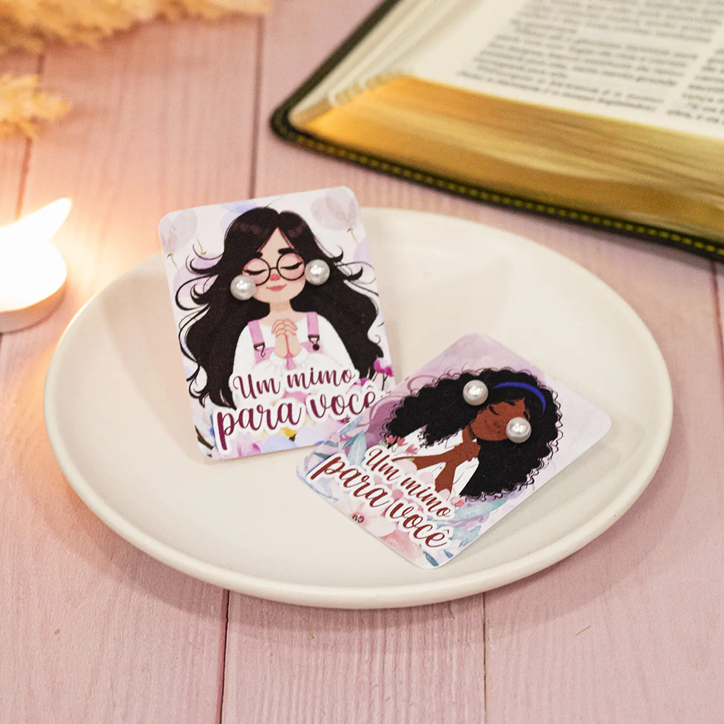 Kit Digital Mulher Cristã Mimos Arquivos em Png 3