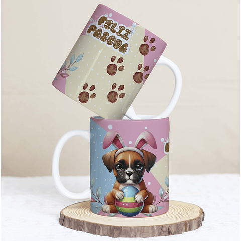 30 Artes para Caneca Páscoa Pets Arquivos em Jpg 