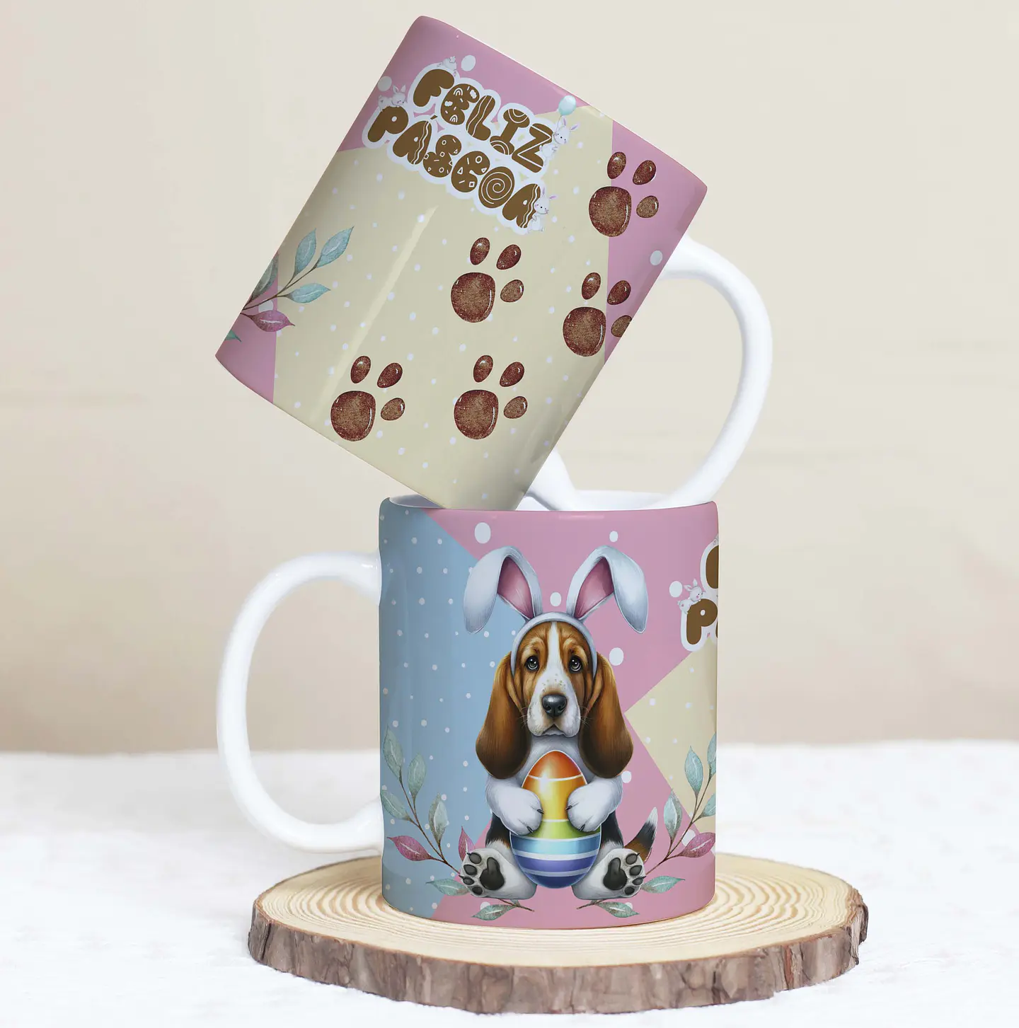 30 Artes para Caneca Páscoa Pets Arquivos em Jpg  4