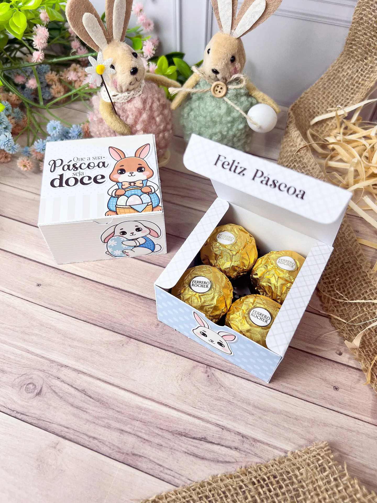 Kit Digital Páscoa Mimos Arquivos em Png  3