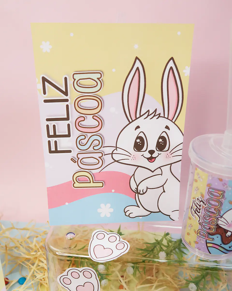 Kit Digital Páscoa Mimos Prontos Arquivos em Png 8